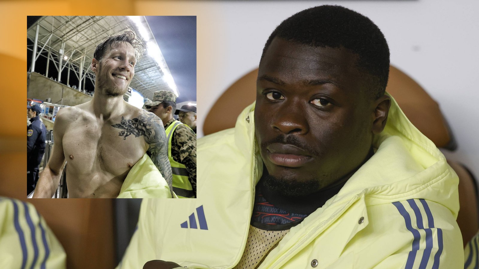 Brian Brobbey en Wout Weghorst