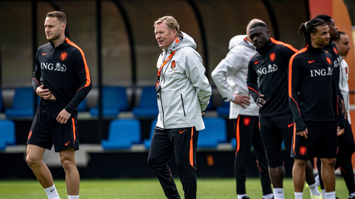 Ronald Koeman, bondscoach van het Nederlands elftal