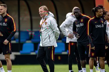 Ronald Koeman, bondscoach van het Nederlands elftal