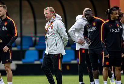 Ronald Koeman, bondscoach van het Nederlands elftal