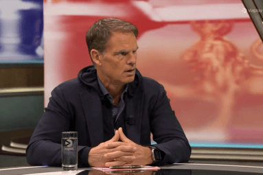 Voormalig bondscoach Frank de Boer