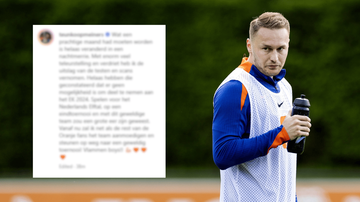 Teun Koopmeiners betreurt het missen van het EK met Oranje