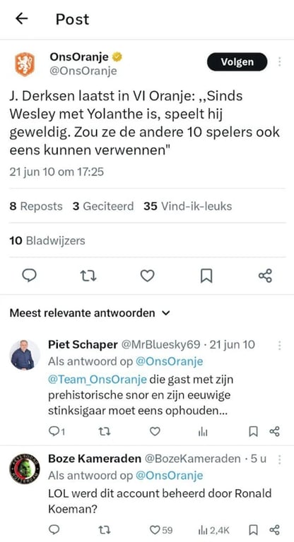 Het verwijderde bericht