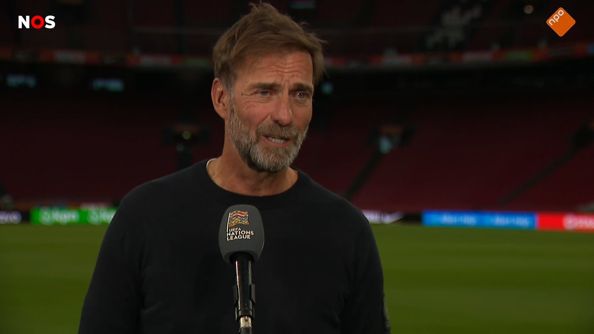 Jürgen Klopp bij de NOS