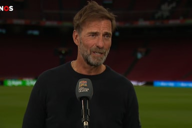Jürgen Klopp bij de NOS