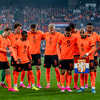 Het Nederlands elfta voorafgaand aan de interland tegen Algerije