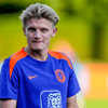 Sem Steijn bij het Nederlands elftal