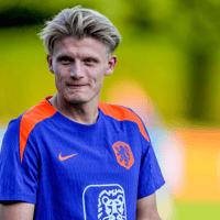 Sem Steijn bij het Nederlands elftal