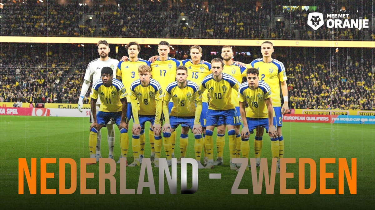 Nederland - Zweden op WK 2026