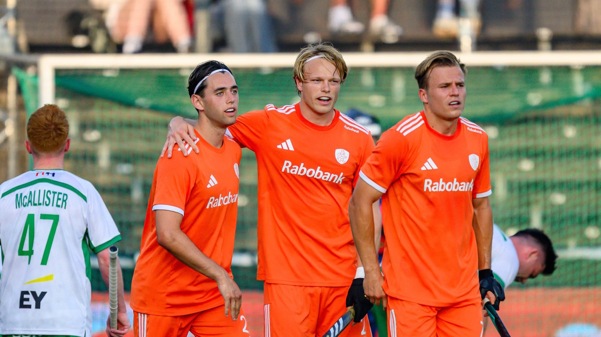 Pepijn van der Heijden, Jip Janssen en Thijs van Dam 