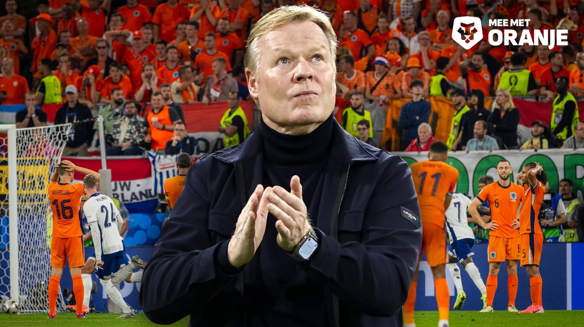 Ronald Koeman, bondscoach van het Nederlands elftal