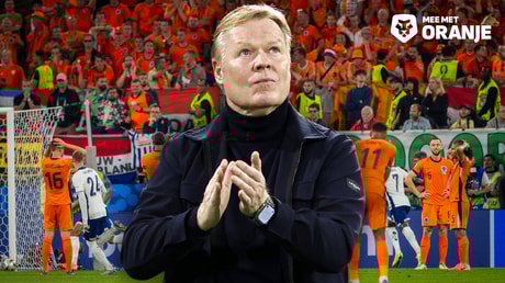 Ronald Koeman, bondscoach van het Nederlands elftal