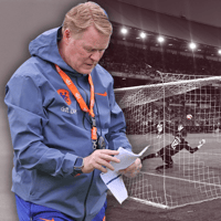 Ronald Koeman, bondscoach van het Nederlands elftal