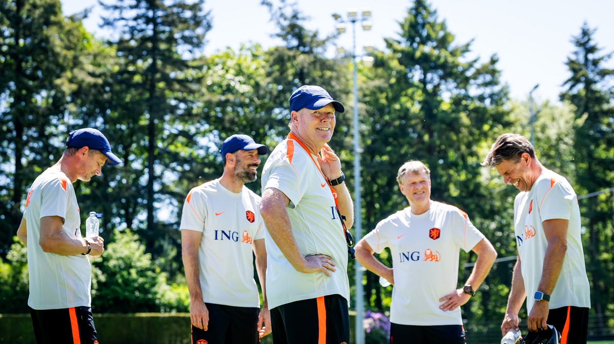 Ronald Koeman, bondscoach van het Nederlands elftal