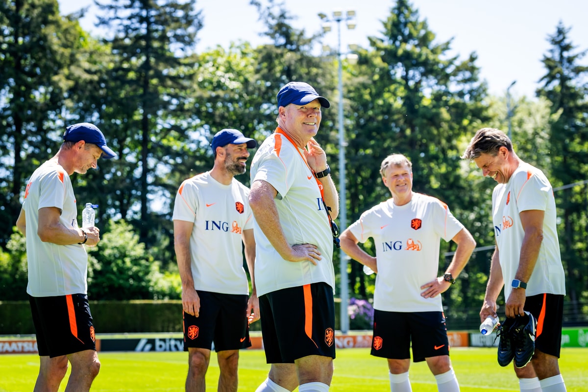 Ronald Koeman, bondscoach van het Nederlands elftal