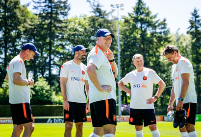 Ronald Koeman, bondscoach van het Nederlands elftal