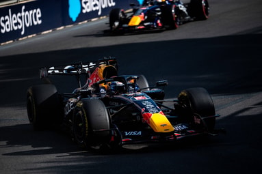 Max Verstappen in de RB22