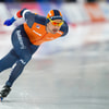 Kai Verbij verschijnt zonder professionele ploeg aan de start van het WCKT in Thialf.