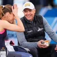 Schaatstrainer Bart Schouten