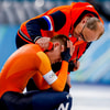 Schaatscoach Jac Orie troost Joep Wennemars