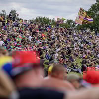 Nederlandse fans tijdens het MotoGP weekend in Assen