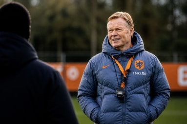Ronald Koeman, bondscoach van het Nederlands elftal
