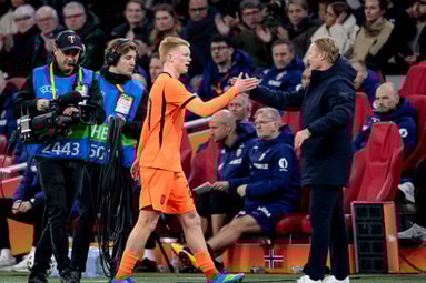 Kees Smit en Ronald Koeman