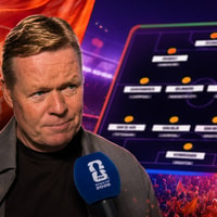 De opstelling van het Nederlands elftal