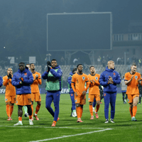 Teleurstelling bij het Nederlands elftal