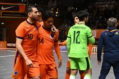 Teleurstelling bij Oranje Futsal