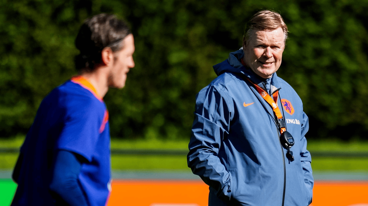 Ronald Koeman, bondscoach van het Nederlands elftal
