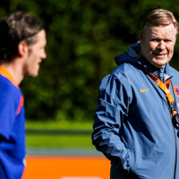 Ronald Koeman, bondscoach van het Nederlands elftal