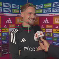 Kenneth Taylor voor de camera van ESPN