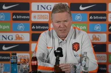 Ronald Koeman, bondscoach van het Nederlands elftal