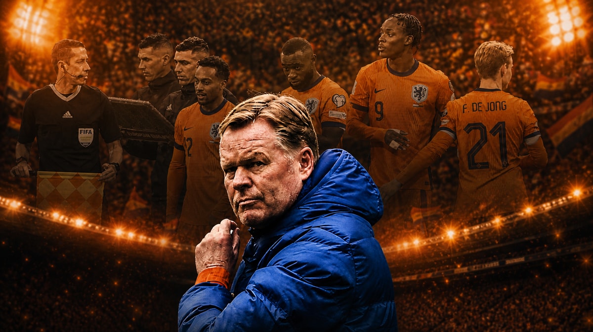 Ronald Koeman, bondscoach van het Nederlands elftal