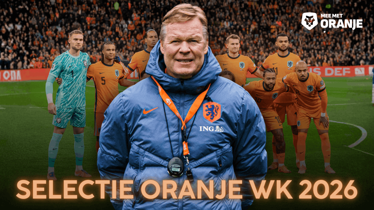 Selectie Oranje WK 2026: deze spelers maken momenteel de meeste kans