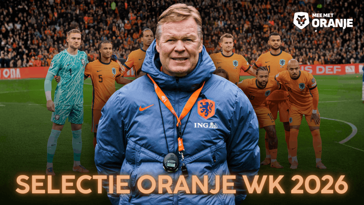 Selectie Oranje WK 2026: deze spelers maken momenteel de meeste kans