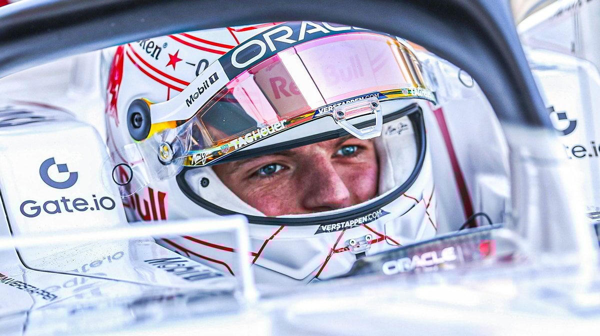 Max Verstappen tijdens de Grand Prix van Japan