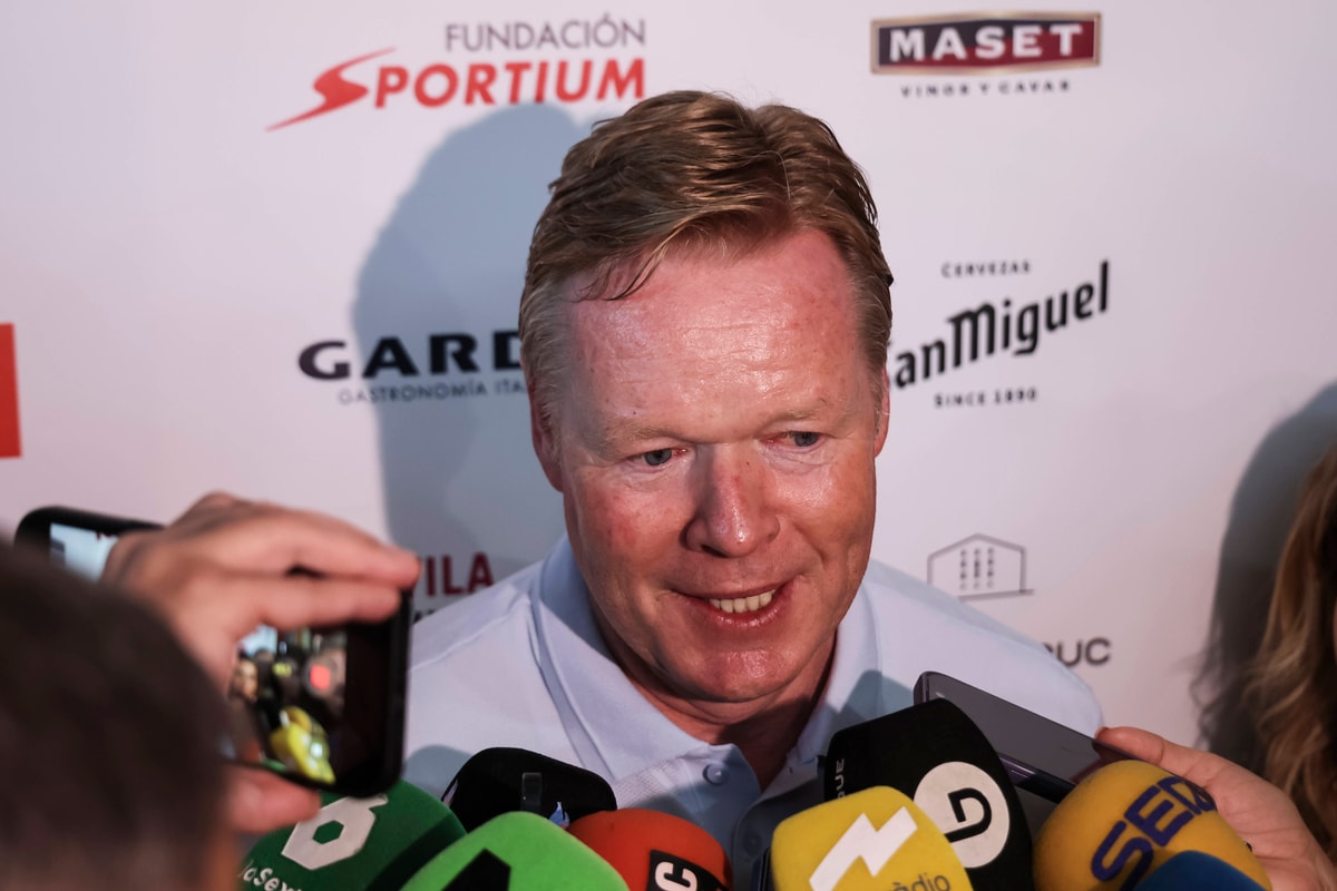Ronald Koeman, bondscoach van het Nederlands elftal