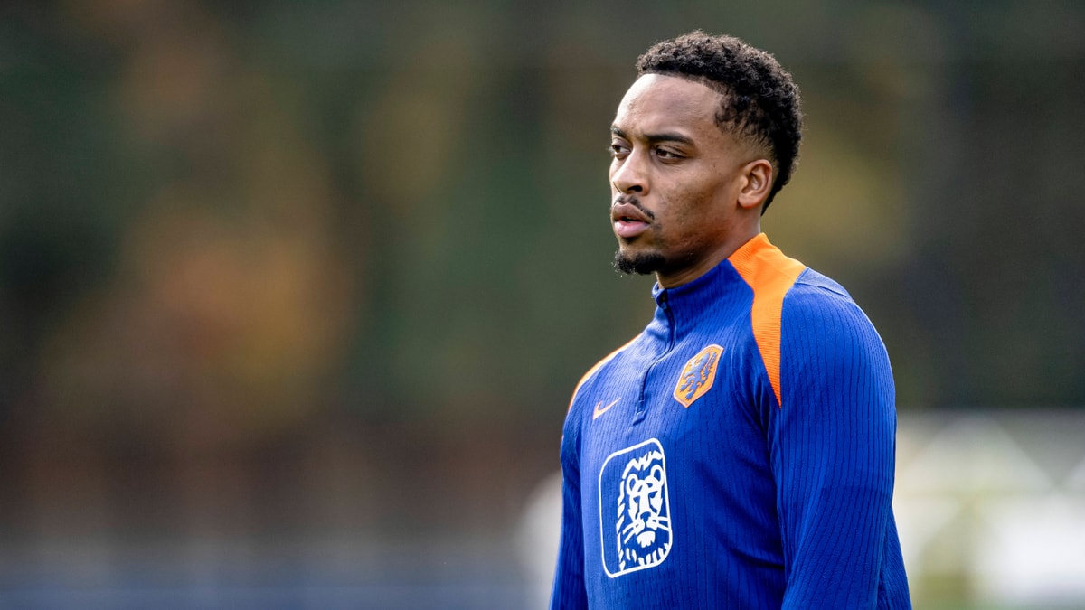 Jurriën Timber bij het Nederlands elftal