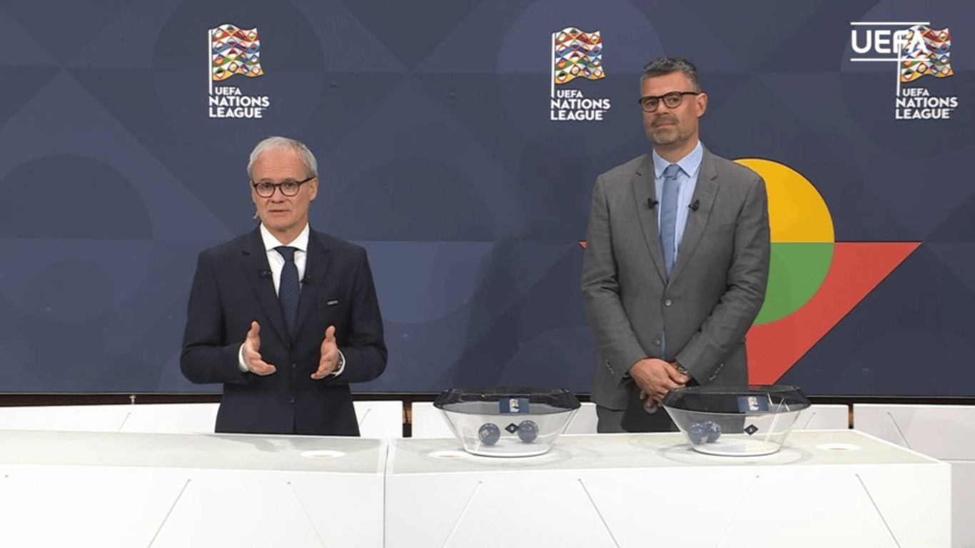 De loting voor de knock-outfase van de Nations League