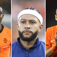 De witte haarband dan wel zweetband van Memphis Depay zorgt voor ophef