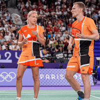 Robin Tabeling, Selena Piek, badminton, Olympische Spelen, Parijs 2024