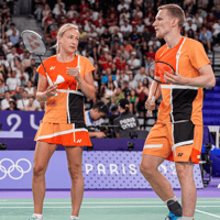 Robin Tabeling, Selena Piek, badminton, Olympische Spelen, Parijs 2024