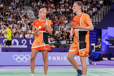 Robin Tabeling, Selena Piek, badminton, Olympische Spelen, Parijs 2024