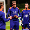 Micky van de Ven op de KNVB Campus in Zeist