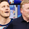 Wout Weghorst en Ronald Koeman