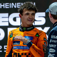 Lando Norris en Max Verstappen