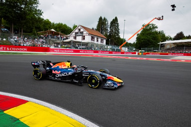 Max Verstappen in de RB22