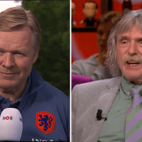 Ronald Koeman en Johan Derksen